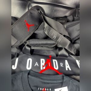 Air Jordan Duffle Bag and Tee Shirt